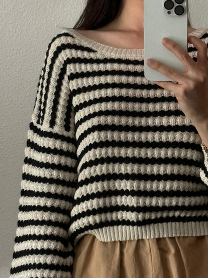 Cuddle Striped Pullover