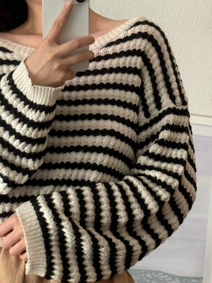 Cuddle Striped Pullover