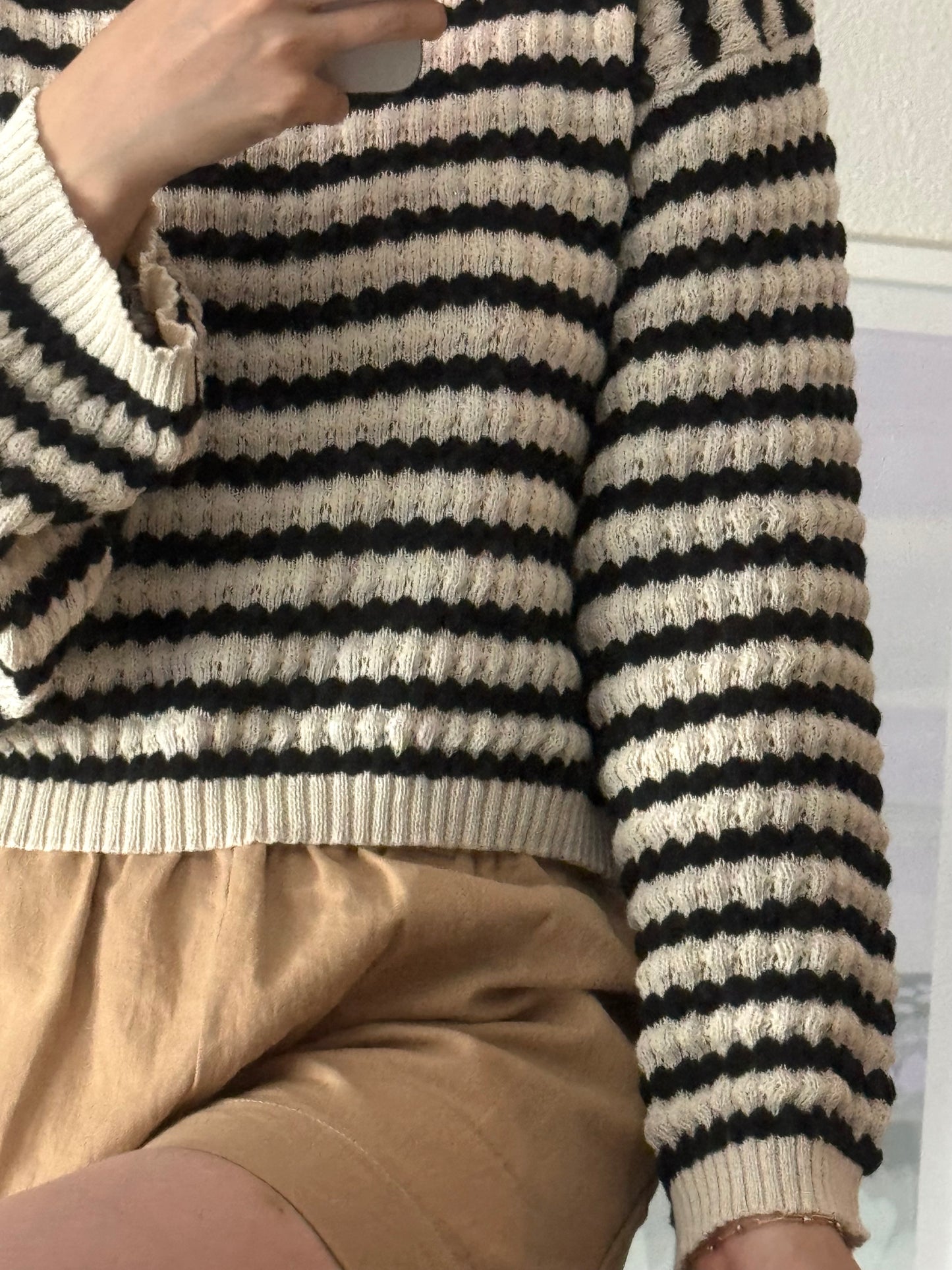 Cuddle Striped Pullover