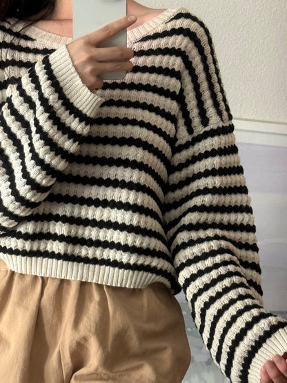 Cuddle Striped Pullover