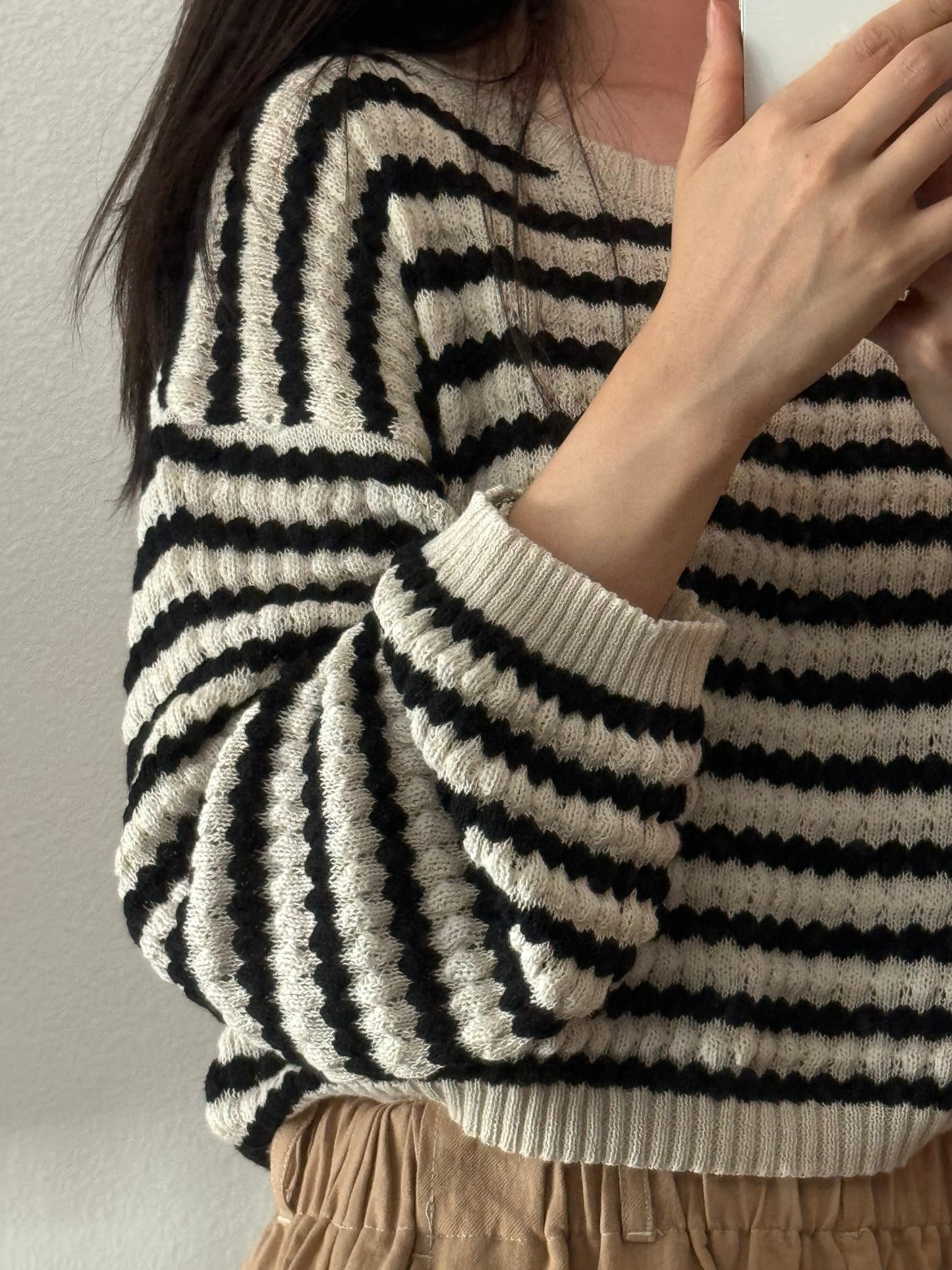 Cuddle Striped Pullover